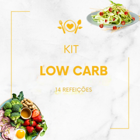 KIT LOW CARB - 14 REFEIÇOES