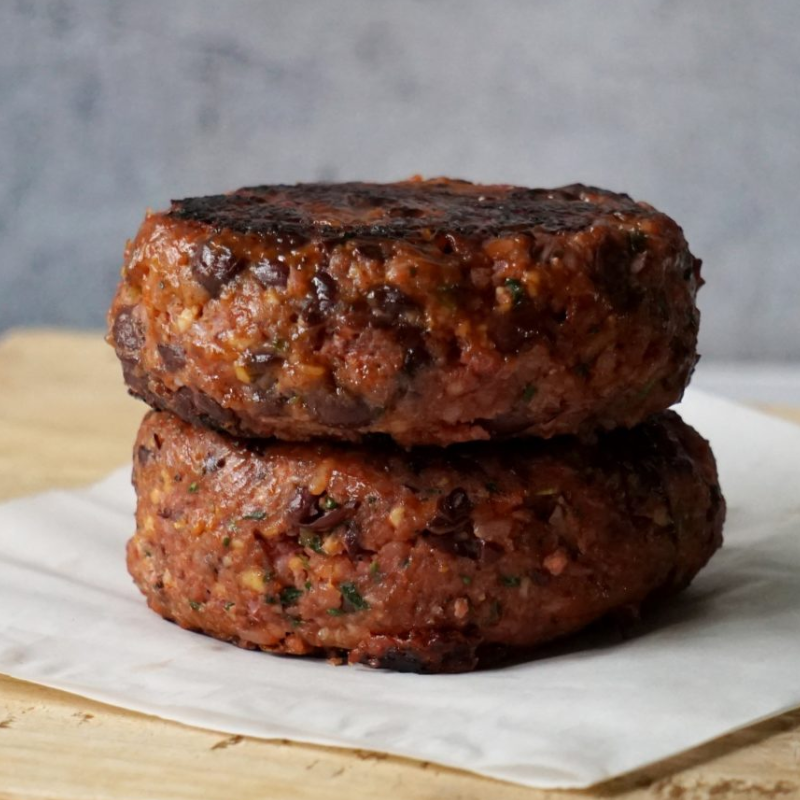 Burguer de feijão  de corda - VEGANO