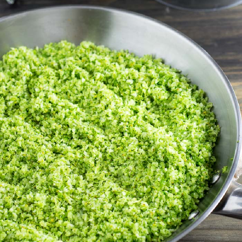 Arroz de brócolis