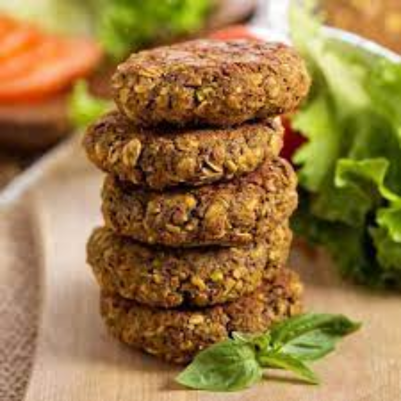 Burguer de lentilha - VEGANO (4 unidades)